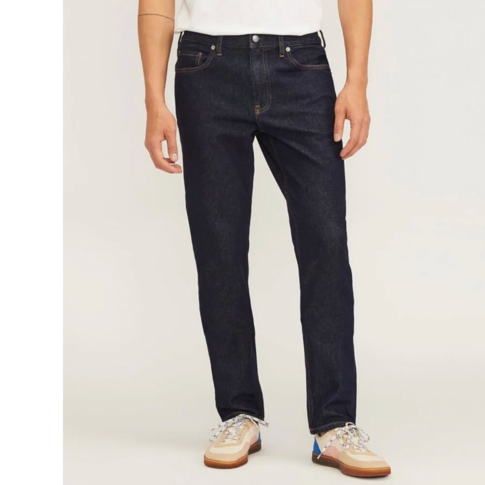 Everlane Uniform Men's The Skinny Jeans Dark Indigo Size 29 x 28 (tag says 30)